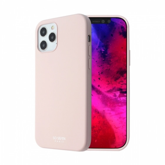 SO SEVEN SMOOTHIE IPHONE 12 / 12 PRO pink backcover - (SSBKC0471)
