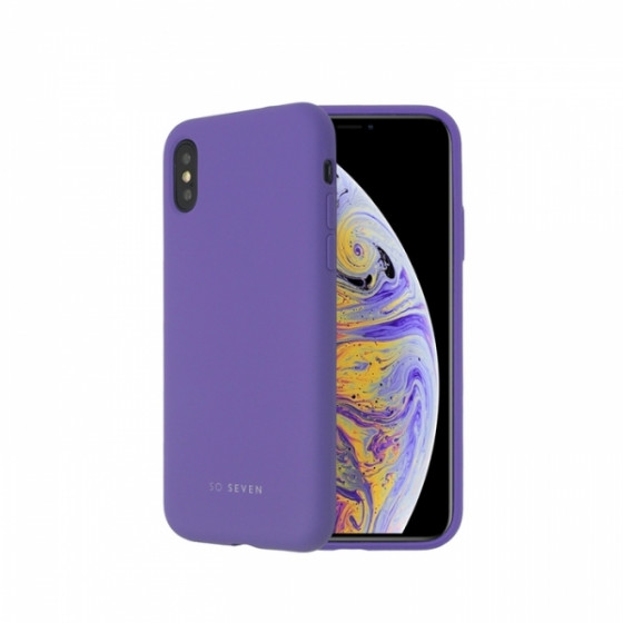 SO SEVEN SMOOTHIE IPHONE X XS violet backcover - (SSBKC0378)