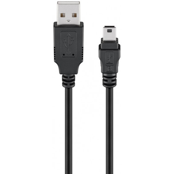 GOOBAY ������� USB 2.0 �� USB Mini copper 1.5m ����� - (93623)