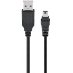 GOOBAY ������� USB 2.0 �� USB mini copper 5m ����� - (50769)