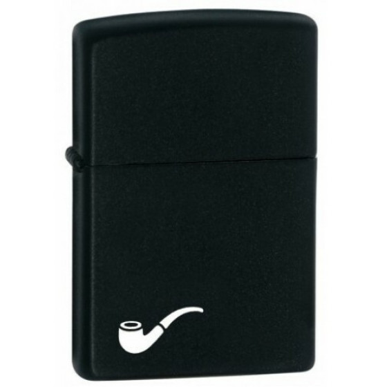 Zippo Black Matte ����� - (218PL)