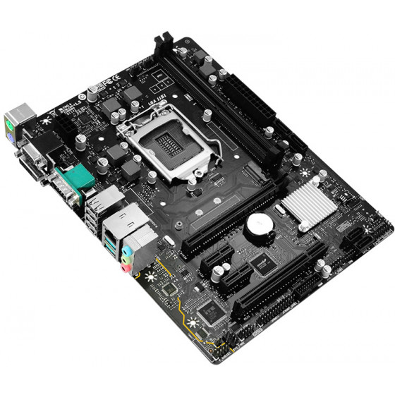 BIOSTAR ������� 2x DDR4 s1151 USB 3.2 mATX - (H310MHG)
