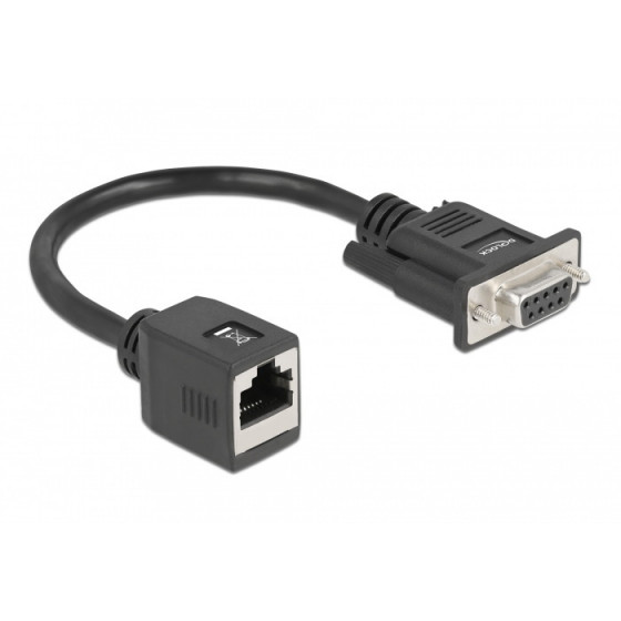 DELOCK ���������� ��� serial DB9 RS-232 �� RJ45 ������ - (64122)