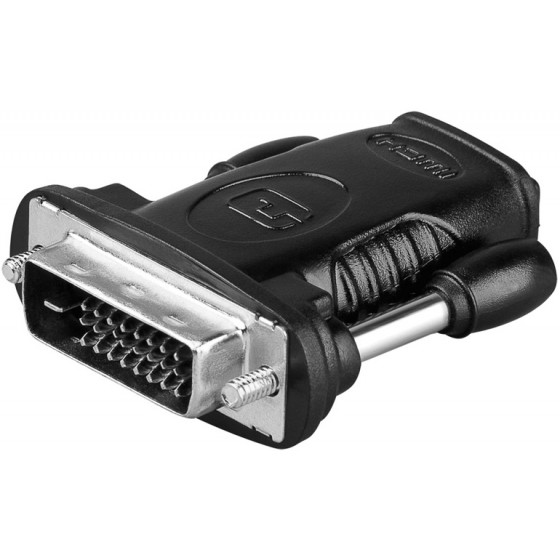 GOOBAY ���������� HDMI �� DVI-D Dual-Link 24+1 pin ����� - (68482)
