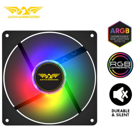ARMAGGEDDON TRUE RGB SILENT FAN TX ICORE 14 - (TXICORE14)