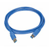 CABLEXPERT USB 3.0 A-PLUG B-PLUG CABLE 0.5M - (CCP-USB3-AMBM-0.5M)