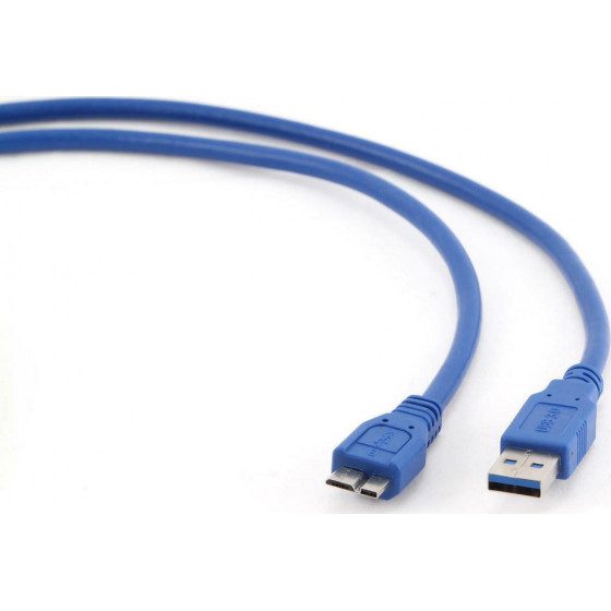 CABLEXPERT USB3.0 AM TO MICRO BM CABLE 0,5M - (CCP-MUSB3-AMBM-0.5M)
