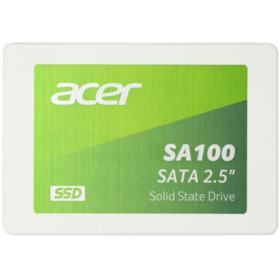 ACER SSD SA100 480 2.5 SATA III 560-493MB/s 3D TLC NAND - (SA100-480GB)