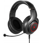 A4Tech BLOODY Headset G200 3.5mm 50mm ��������� HiFi stereo ����� - (G200-BKRD)