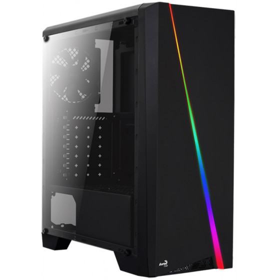 Aerocool Cylon Midi Tower Tempered Glass - (AEROPGSCYLON-TG-BK)