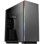 Aerocool Glo Midi-Tower Black - (AEROPGSGLO-BK-RGB)