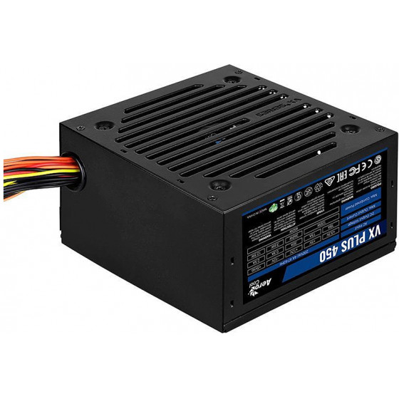 Aerocool PGS VX-450PLUS power supply unit Black - (AEROVX-450PLUS)