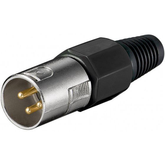 GOOBAY ����� ���������� 3 pin gold plated ����� 1��� - (11749)