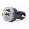 ENERGENIE 2-PORT USB CAR CHARGER 2.1 A BLACK - (EG-U2C2A-CAR-02)