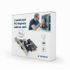 GEMBIRD 2 SERIAL PORT PCI-EXPRESS ADD-ON CARD WITH EXTRA LOW PROFILE BRACKET - (SPC-22)