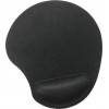 GEMBIRD GEL MOUSE PAD WITH WRIST REST BLACK - (MP-GEL-BK)