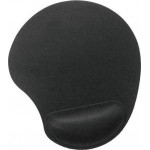 GEMBIRD GEL MOUSE PAD WITH WRIST REST BLACK - (MP-GEL-BK)