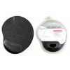 GEMBIRD GEL MOUSE PAD WITH WRIST REST BLACK - (MP-GEL-BK)