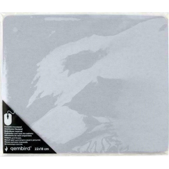 GEMBIRD PRINTABLE MOUSEPAD WHITE SIZE SMALL - (MP-PRINT-S)