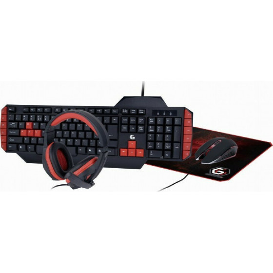 GEMBIRD ULTIMATE 4-IN-1 GAMING KIT US LAYOUT - (GGS-UMG4-02)
