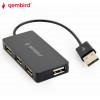GEMBIRD USB HUB 4-PORT BLACK - (UHB-U2P4-04)