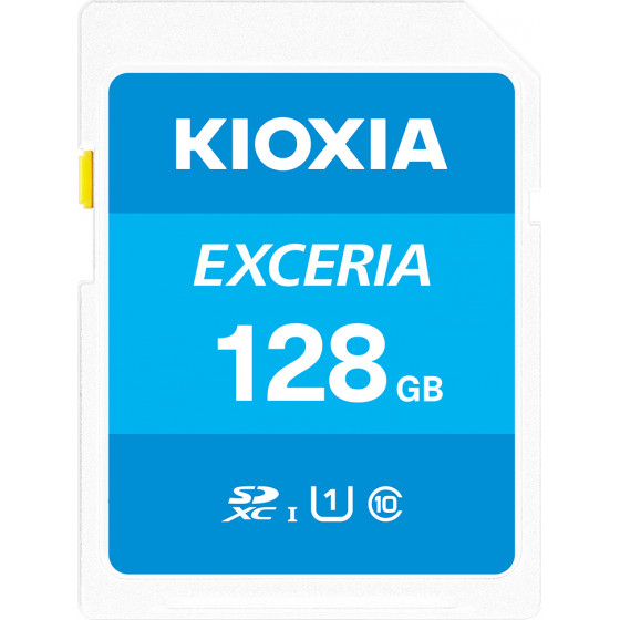 KIOXIA SD EXCERIA 128GB UHS I 100MBs - (LNEX1L128GG4)