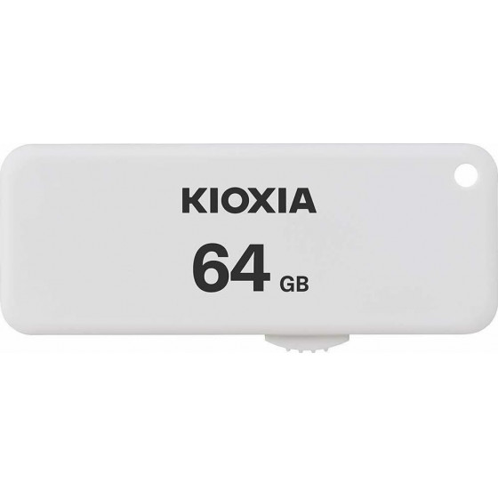 KIOXIA USB 2.0 64GB U2 YAMABIKO U203 WHITE - (LU203W064GG4)