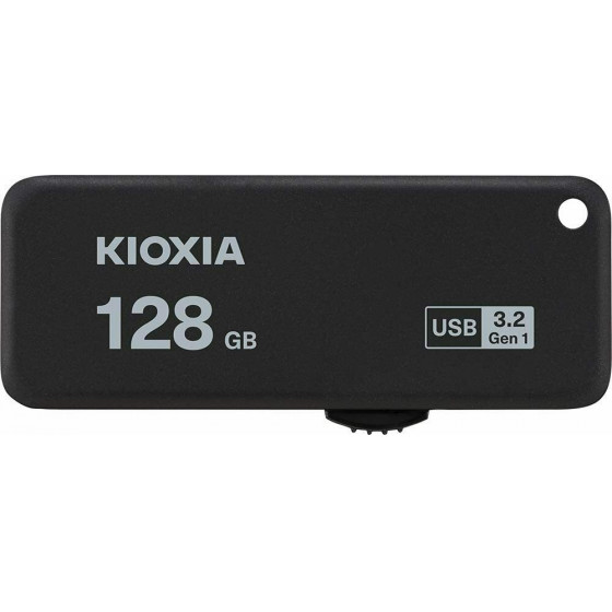 KIOXIA USB 3.0 128GB YAMABIKO U3.2 BLACK - (LU365K128GG4)