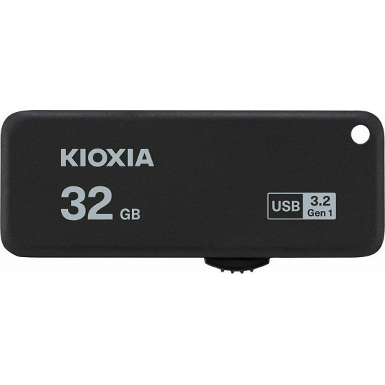KIOXIA USB 3.0 32GB YAMABIKO U3.2 BLACK - (LU365K032GG4)