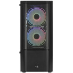 Aerocool Quantum Mesh Black case - (AEROQUANTUM-M-G-B-V2)