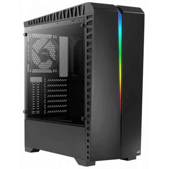 Aerocool Scar Midi Tower Black - (AEROPGSSCAR-BG-RGB)