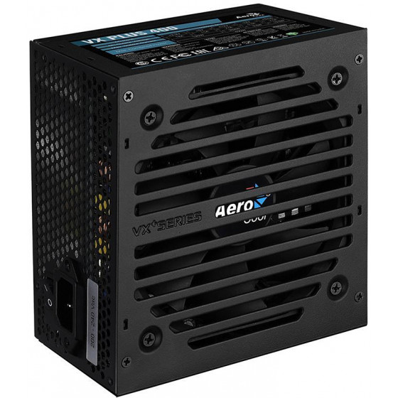 Aerocool VX-400 power supply unit 400W Black - (AEROPGSVX-400PLUS-80)