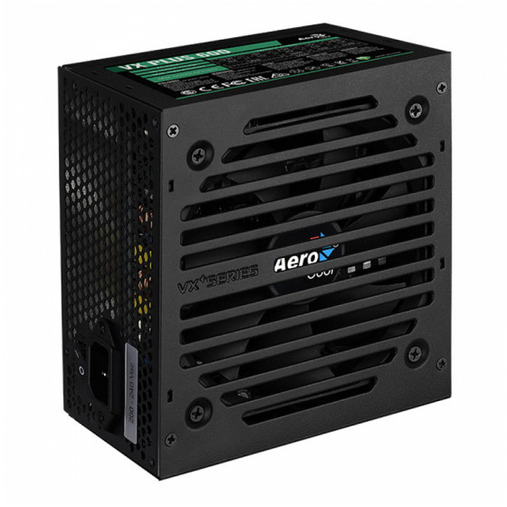 Aerocool VX-600W ATX power supply module Black - (AEROPGSVX-600PLUS-80)