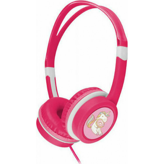 GEMBIRD KIDS HEADPHONES WITH VOLUME LIMITER PINK - (MHP-JR-PK)
