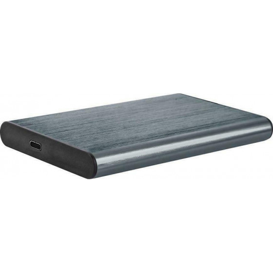 GEMBIRD USB 3.1 2.5 ENCLOSURE TYPE-C PORT GREY - (EE2-U3S-6-GR)