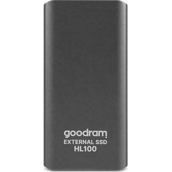 GOODRAM EXTERNAL SSD HL100 1TB + USB CABLE TYPE C - (SSDPR-HL100-01T)