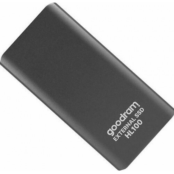 GOODRAM EXTERNAL SSD HL100 256GB + USB CABLE TYPE C - (SSDPR-HL100-256)