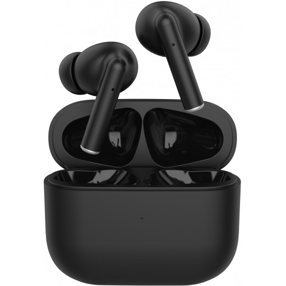 LAMTECH BLUETOOTH 5.0 TWS EARPHONES WITH CHARGING DOCK BLACK - (LAM021837)
