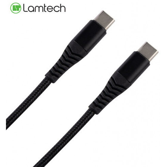 LAMTECH HQ UNBREAKABLE CABLE TYPE-C TO TYPE-C 2M - (LAM021868)
