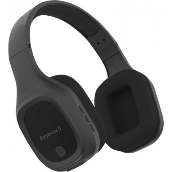 SONIC GEAR BLUETOOTH 5.0 HEADSET 2019 AIRPHONE 5 B.GUN METAL - (AP5BGM)