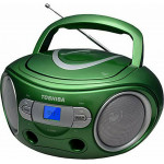 TOSHIBA AUDIO PORTABLE CD BOOMBOX GREEN - (TY-CRS9-G)