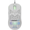 WHITE SHARK MOUSE GM-5007 GALAHAD 6400dpi WHITE - (GM-5007W)