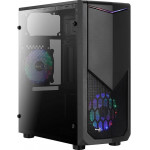 Aerocool Tomahawk Midi Tower Black - (AEROPGSTOMAHAWK-3XF)