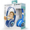 GEMBIRD KIDS HEADPHONES WITH VOLUME LIMITER BLUE - (MHP-JR-B)