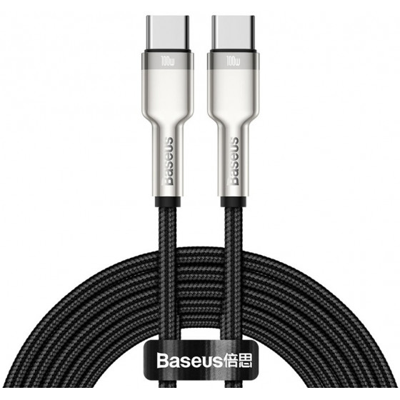 BASEUS ������� USB Type-C 5A 100W 2m ���� - (CATJK-D01)