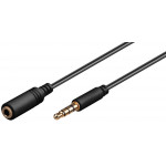 GOOBAY ��������� �������� ���� 3.5mm 4 pin stereo CU 3m ����� - (62480)