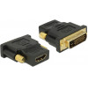 DELOCK ���������� DVI 24+1 �� HDMI 4K gold-plated ������ - (65466)