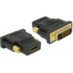 DELOCK ���������� DVI 24+1 �� HDMI 4K gold-plated ������ - (65466)