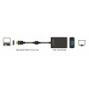 DELOCK ���������� HDMI �� VGA 1080p ������ - (65512)
