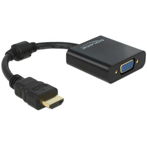DELOCK ���������� HDMI �� VGA 1080p ������ - (65512)